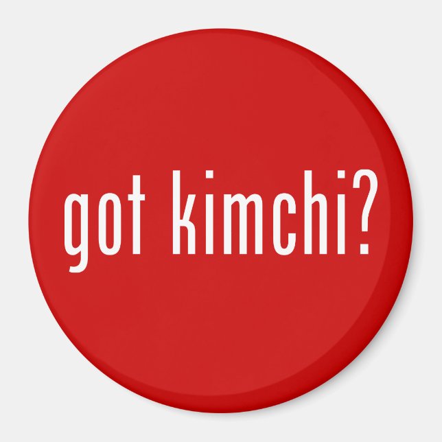 har Kimchi? Magnet (Framsidan)