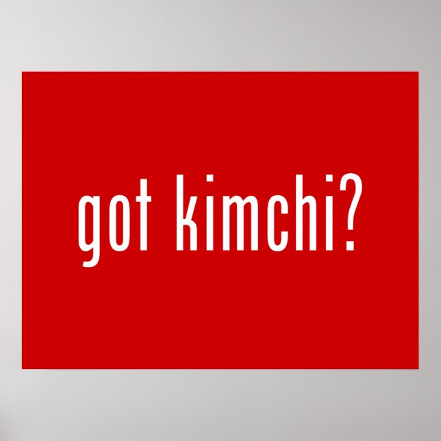 har Kimchi? Poster (Framsidan)