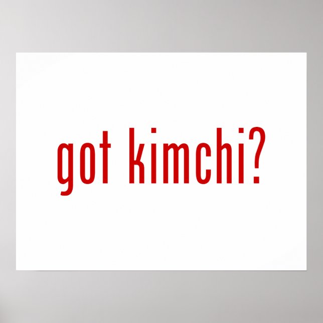 har Kimchi? Poster (Framsidan)