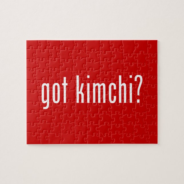 har Kimchi? Pussel (Horisontell)