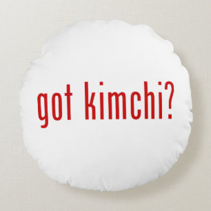 har Kimchi? Rund Kudde