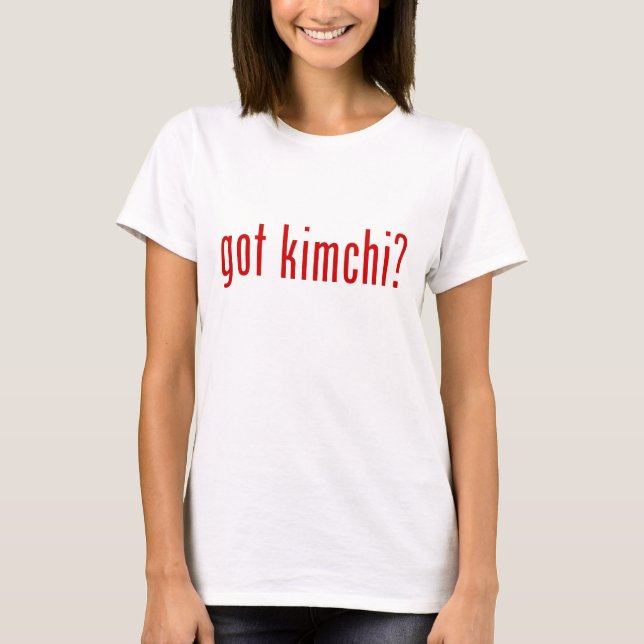 har Kimchi? T Shirt (Framsida)