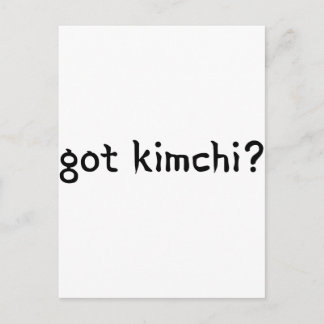 har Kimchi? Vykort