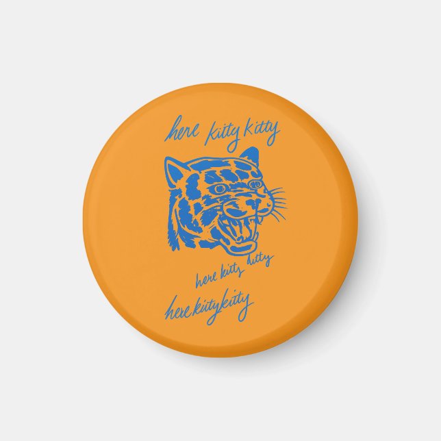 Här Kitty Kitty Magnet (Framsidan)