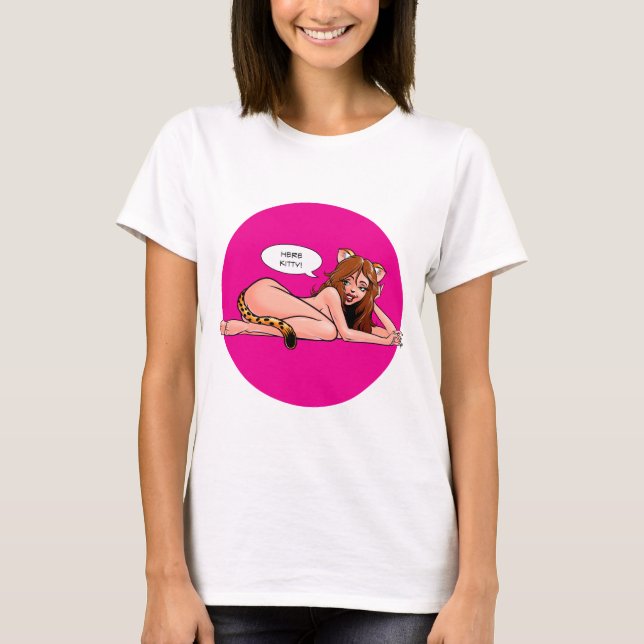 Här Kitty T Shirt (Framsida)