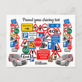 Har klarat körprovet ~ Grattisar! Vykort