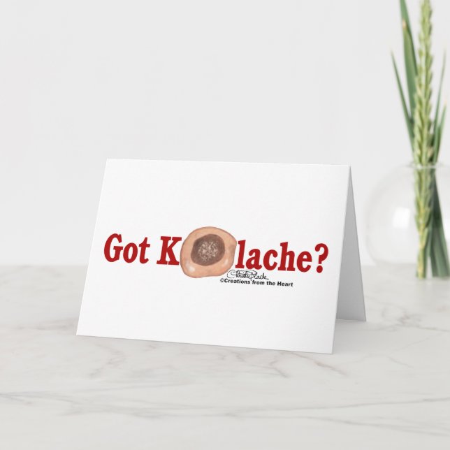 Har Kolache-kort? Kort (Framsida)