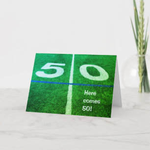 Här kommer 50-årsjubileum för fotboll 50-årsdagen kort