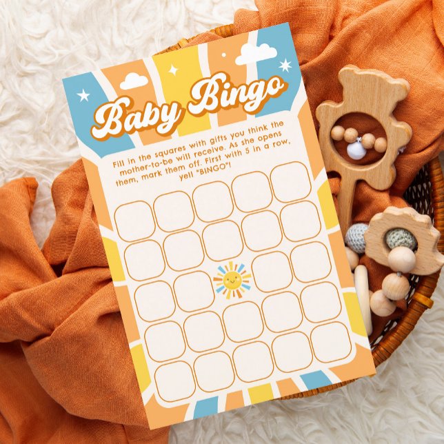 Här kommer babyspelet Baby Bingo i Sol (Skapare uppladdad)