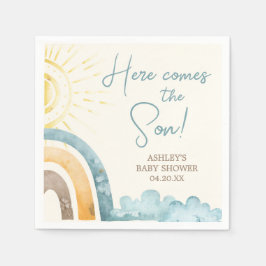 Här kommer barnskåran för son Retro Pappersservett