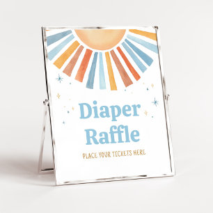 Här kommer barnskåran Raffle Poster