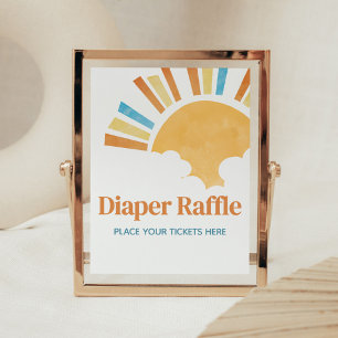 Här kommer barnskåran Raffle Poster