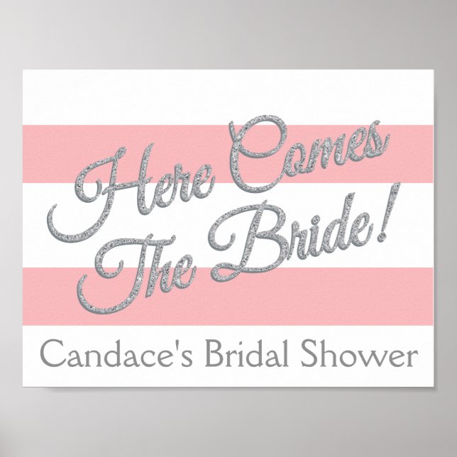 Här kommer Bride-Poster Poster (Framsidan)