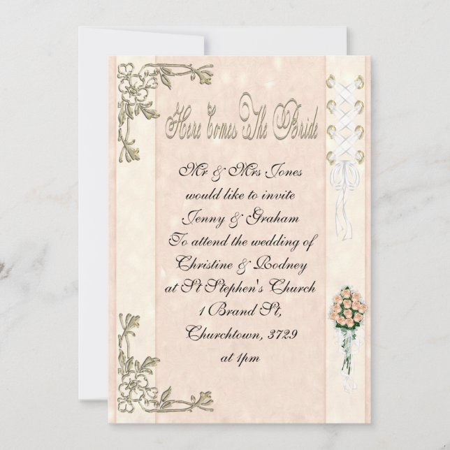 Här kommer briderna inbjudningar (Framsida)