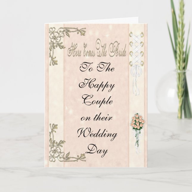 Här kommer bruden meddelande (Framsida)