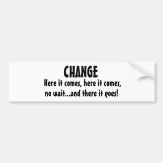 Här kommer det, här det kommer, ingen väntan… och bildekal