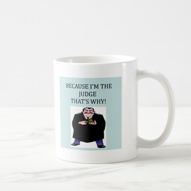 här kommer domaren kaffemugg (Höger)