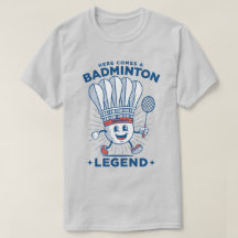 "Här kommer en Badminton Legend" Mascot