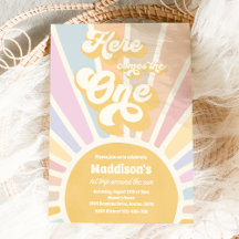 Här kommer en Boho Sunshine 1:a födelsedagen
