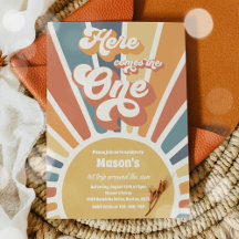 Här kommer en Boho Sunshine 1:a födelsedagen