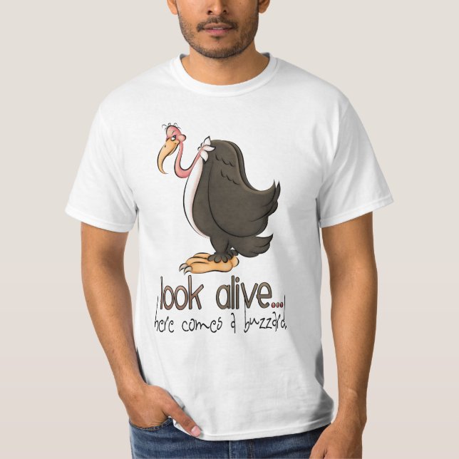 Här kommer en Buzzrd t-shirt (Framsida)