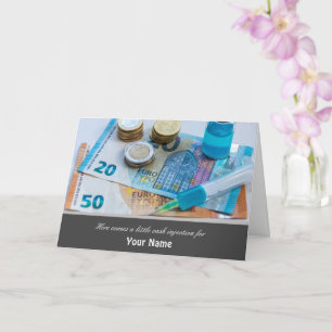 Här kommer en liten injektion med pengarar åt dig! kort