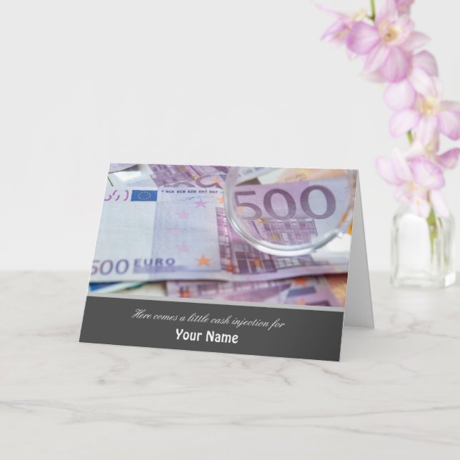 Här kommer en liten injektion med pengarar till di kort (Orkide)