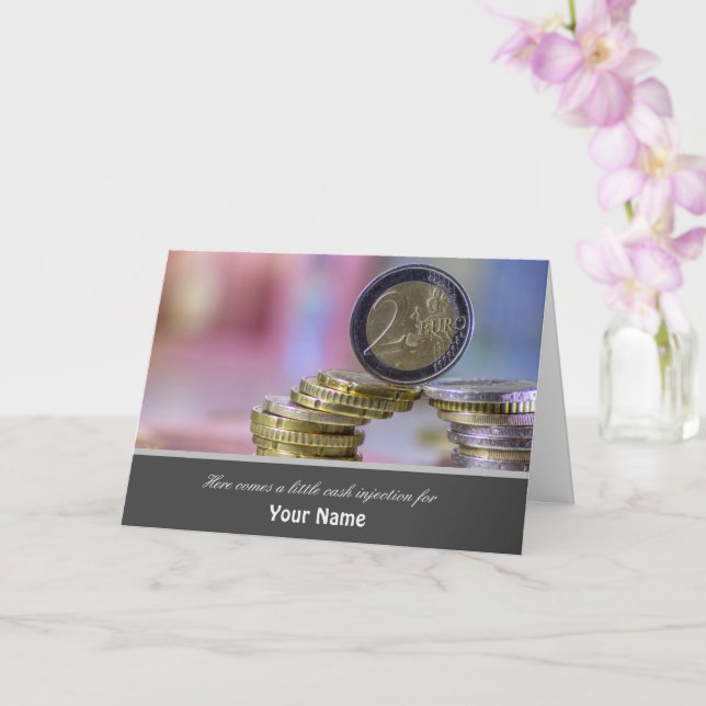 Här kommer en liten injektion med pengarar till di kort (Orkide)