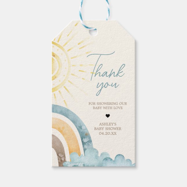 Här kommer favoritmärkorden för Son Retro Presentetikett (Framsidan)