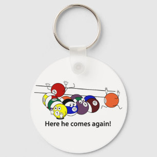 Här kommer han keychain nyckelring