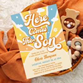 Här kommer inbjudan till Son Baby Shower