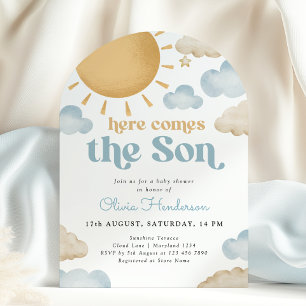 Här kommer inbjudan till Son Sunshine Baby Shower