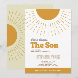 Här kommer inbjudan till Sonys babyskor