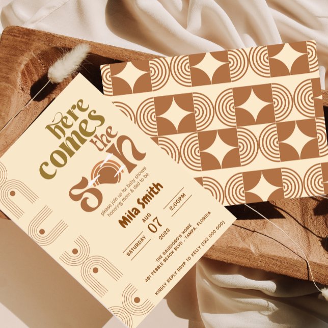 Här kommer inbjudan till Sonys babyskor (Skapare uppladdad)