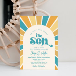 Här kommer inbjudan till Sonys babyskor