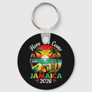 Här kommer Jamaica 2026 Girls Trip Familjesommar Nyckelring