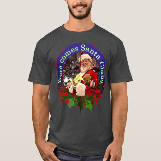 Här kommer Jultomten design T Shirt