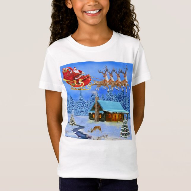 HÄR KOMMER JULTOMTEN T SHIRT (Framsida)