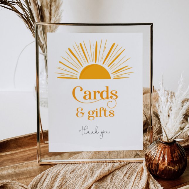 Här kommer kort och gåvor från sol poster (Skapare uppladdad)