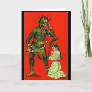 Här kommer Krampus 1 Helgkort