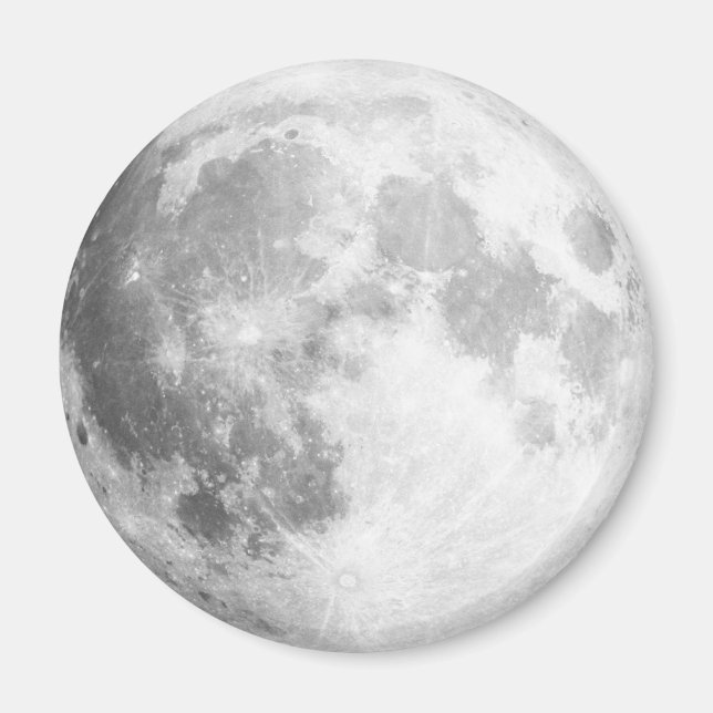 Här kommer Måne/Full Moon Magnet (Framsidan)