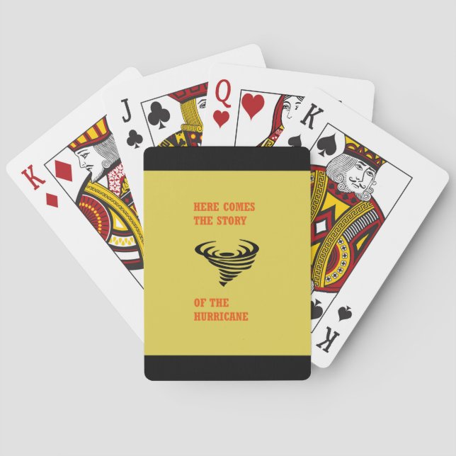Här kommer orkanen spelkort (Baksidan)