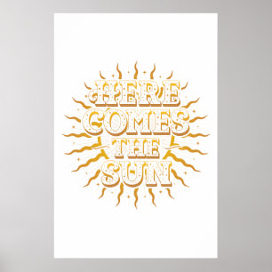 Här kommer Poster Sol (24x36)
