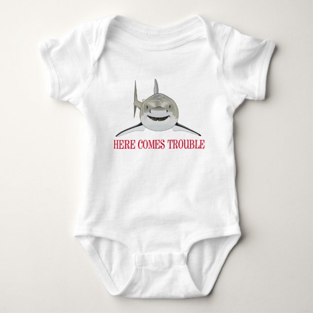 Här kommer problem t shirt (Framsida)