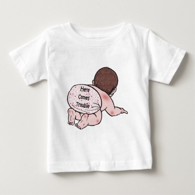 Här kommer problemlösaren Baby Tröja (Framsida)