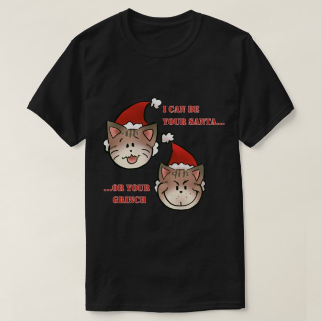 HÄR KOMMER SANTA TASS - CHRISTMAS HUND DESIGN BY I T SHIRT (Design framsida)