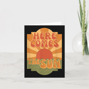 Här kommer Sol, Hippie Boho Summer, Retro Kort