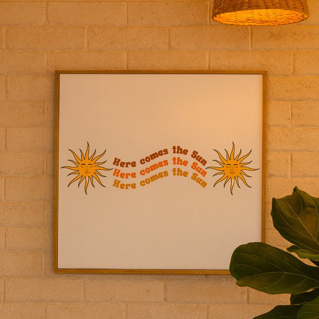 Här kommer Sol Poster (Skapare uppladdad)