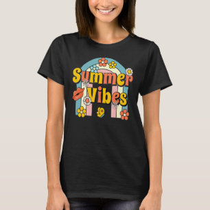 Här kommer Sol Sommaren Vibes 60-talet T Shirt