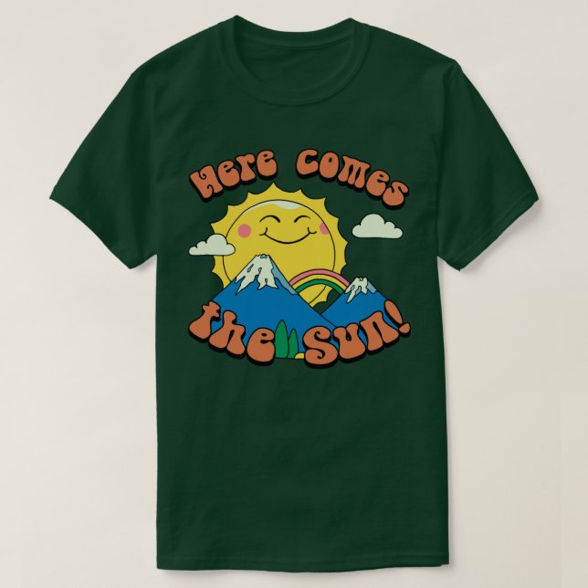 Här kommer Sol T Shirt (Design framsida)